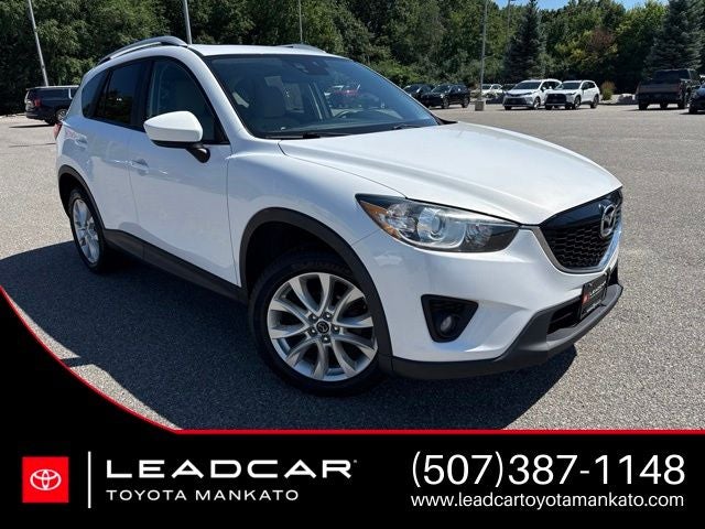 2014 Mazda Mazda CX-5 Grand Touring in Crystal White Pearl — front three-quarter view
