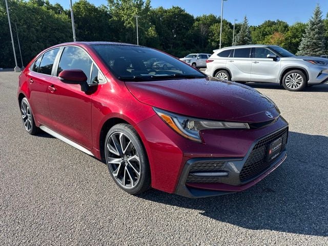 2022 Toyota Corolla — rear three-quarter view